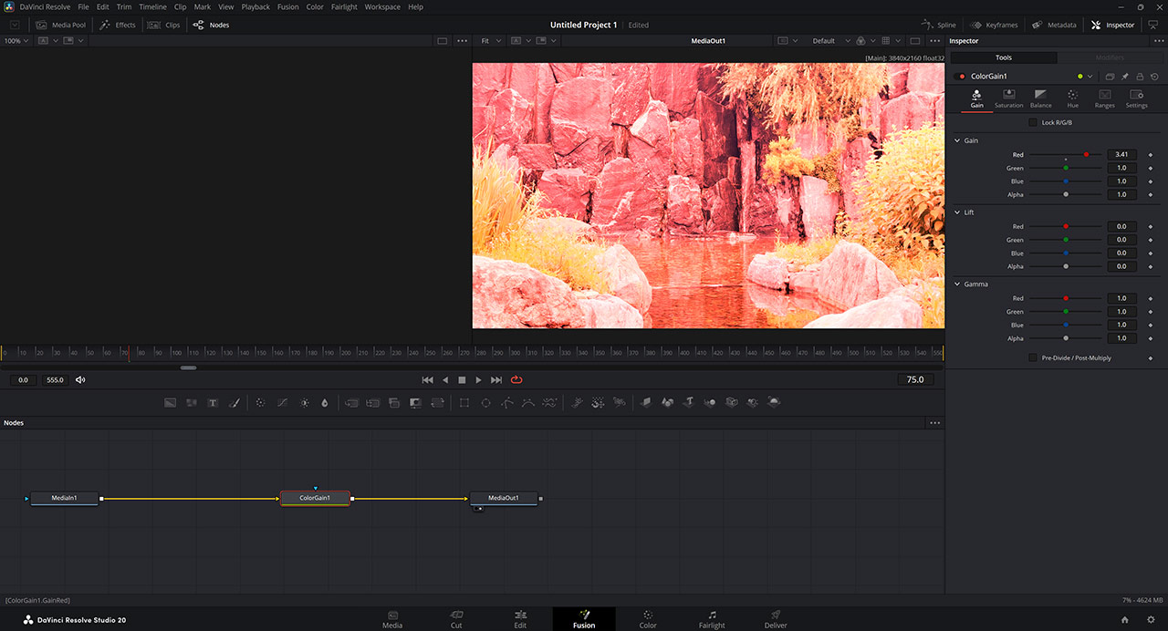 다빈치 리졸브 스튜디오